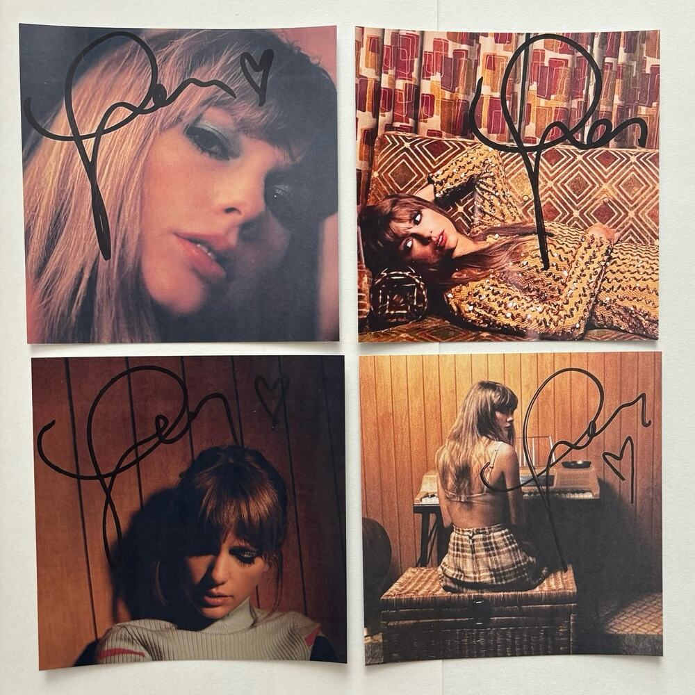 Fanmade Midnights Signed CD Print Set